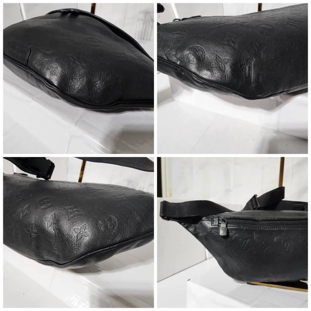 SOLD***Authentic LOUIS VUITTON Monogram Shadow Leather Discovery Bum/Waist Bag - Picture 7 of 15